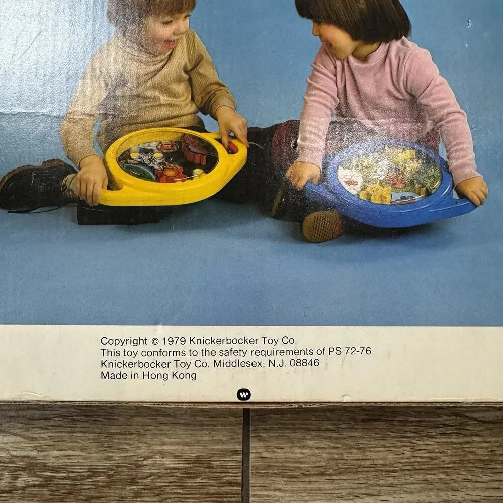 Vintage 1979 Knickerbocker Preschool Sunshine Spinball Tote-A-Toy Game